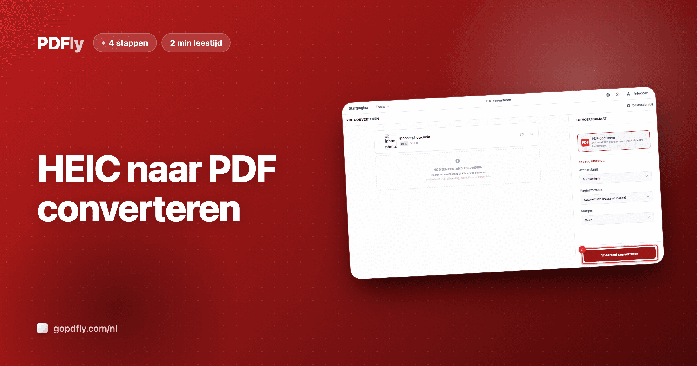 HEIC naar PDF converteren