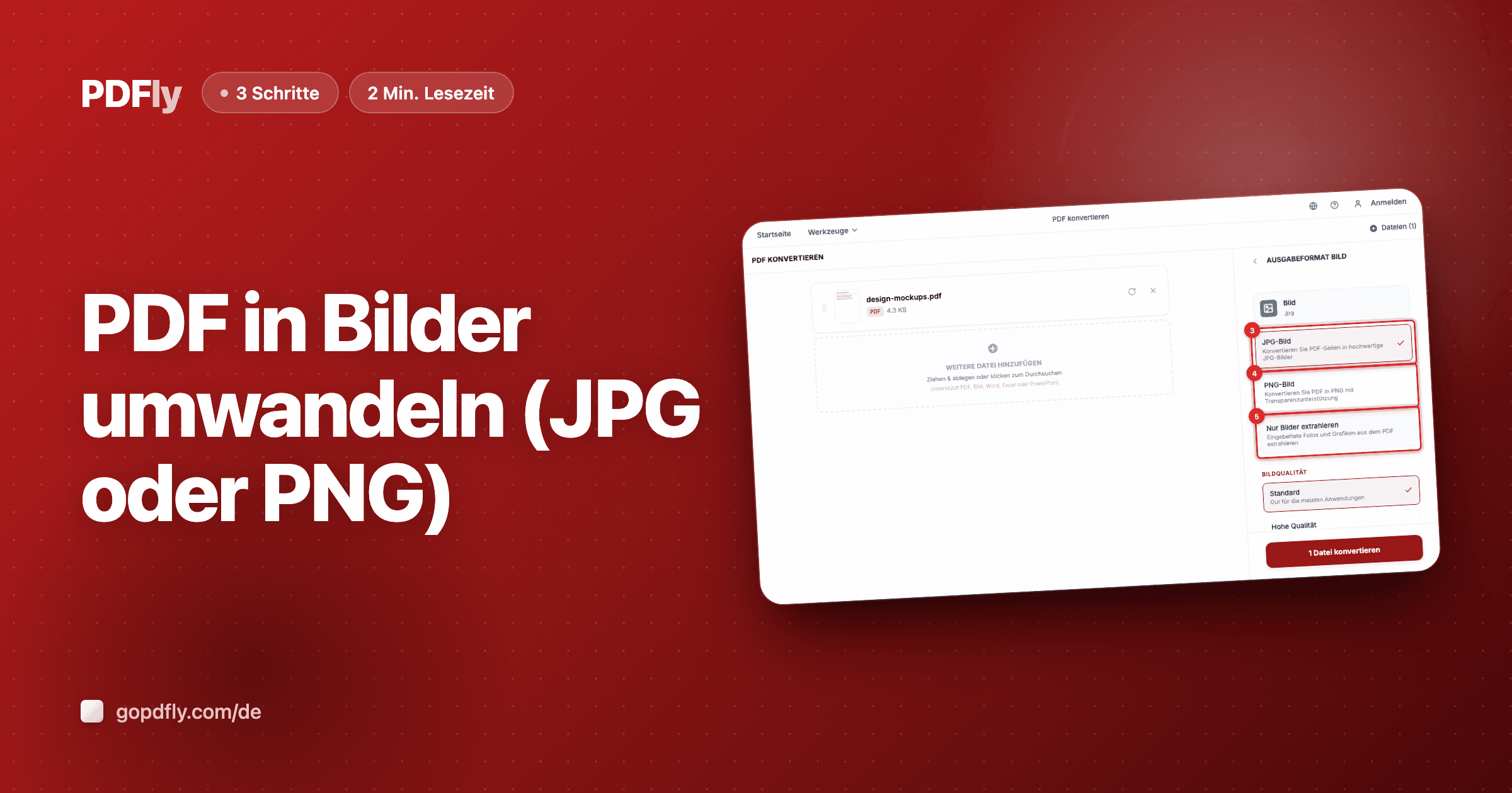 PDF in Bilder umwandeln (JPG oder PNG)
