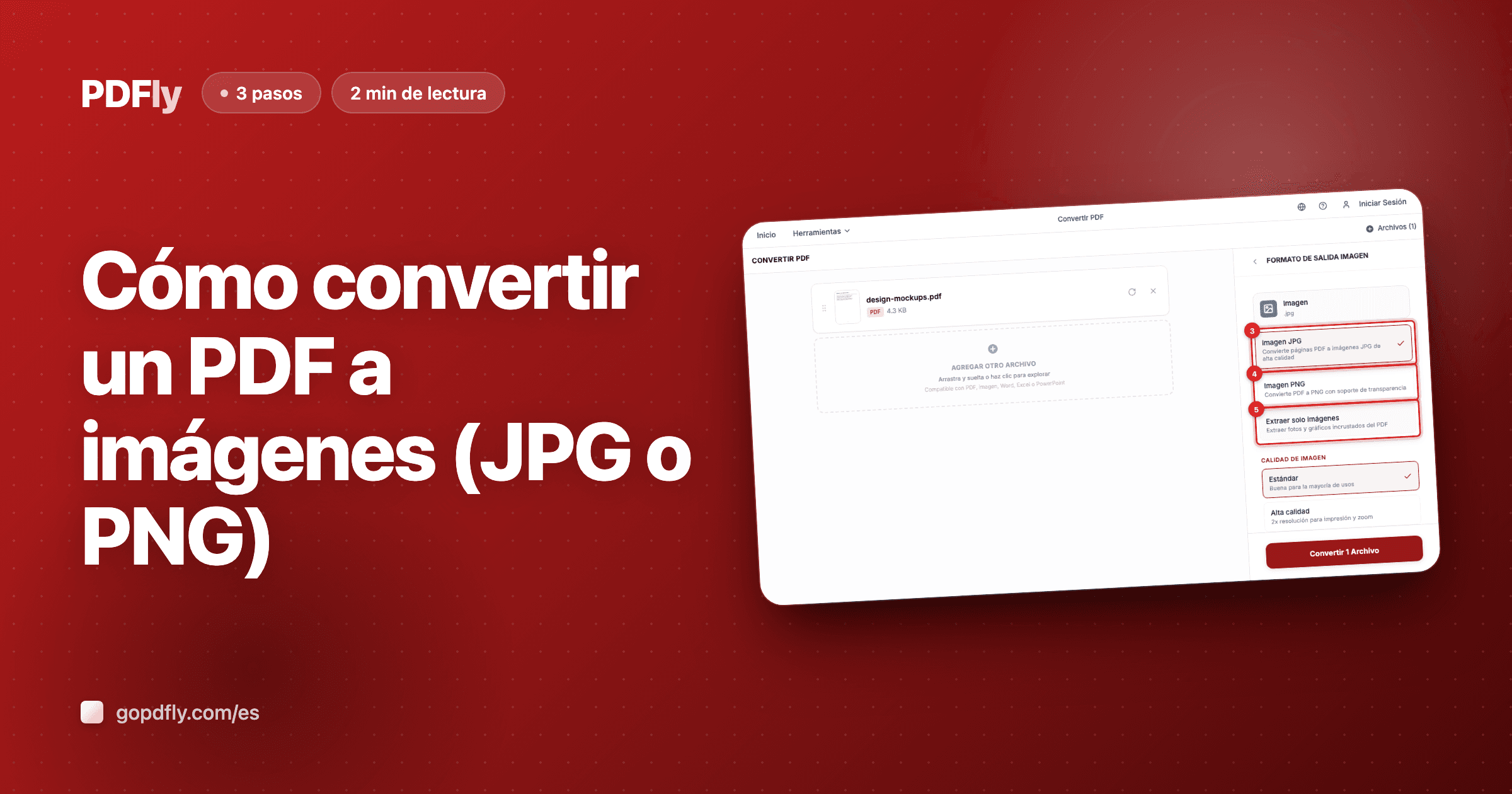 Cómo convertir un PDF a imágenes (JPG o PNG)