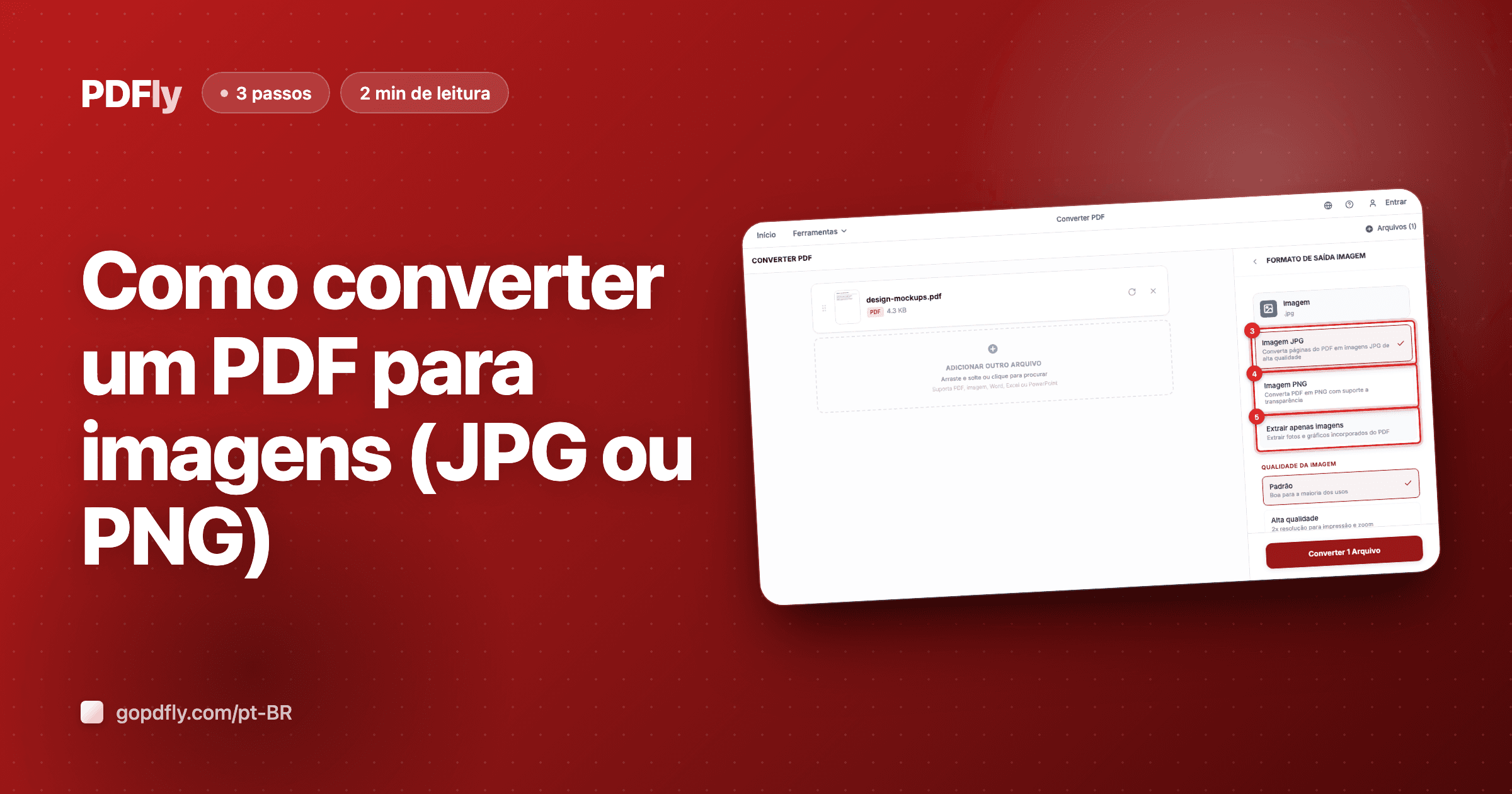 Como converter um PDF para imagens (JPG ou PNG)