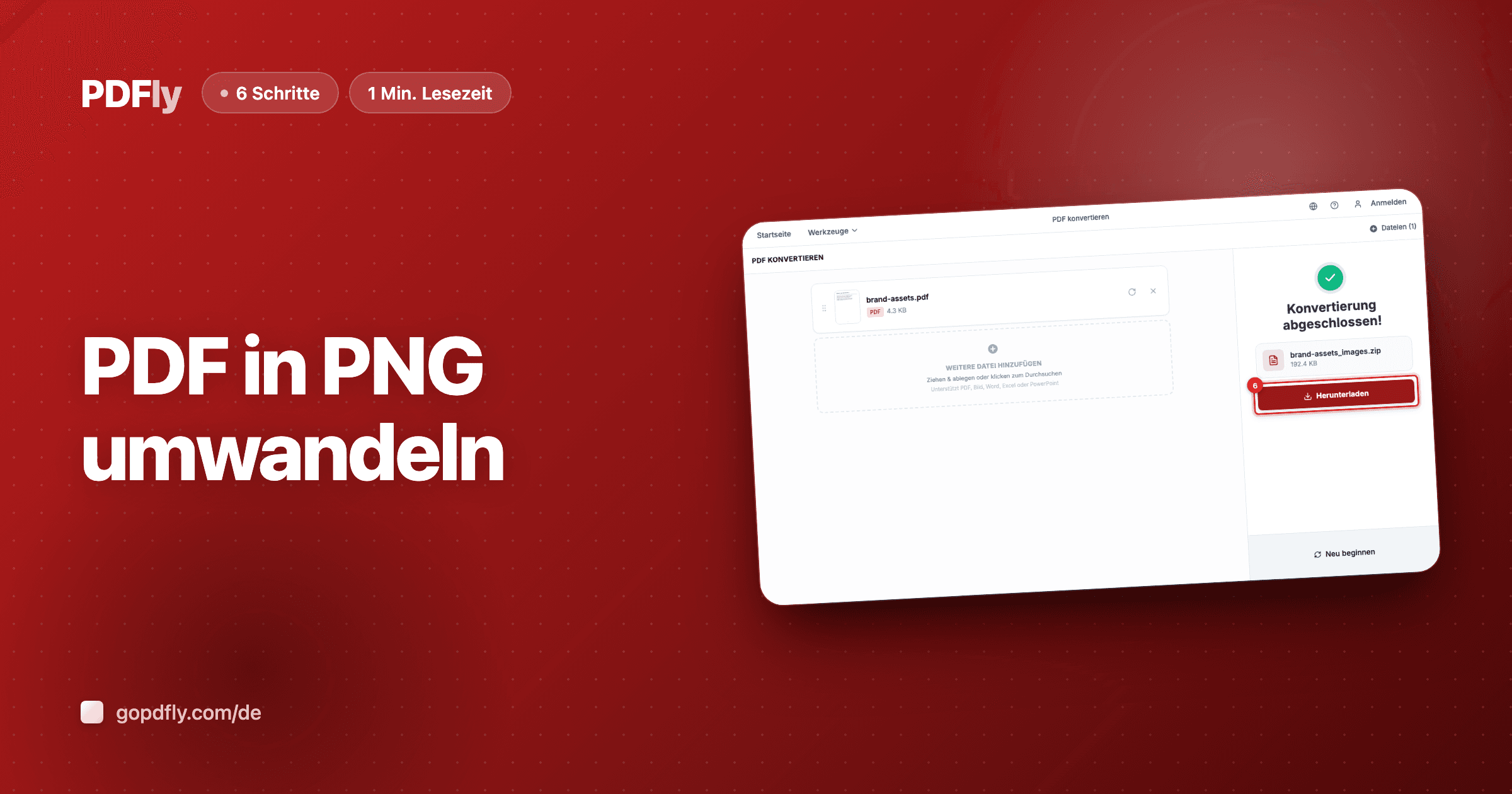 PDF in PNG umwandeln