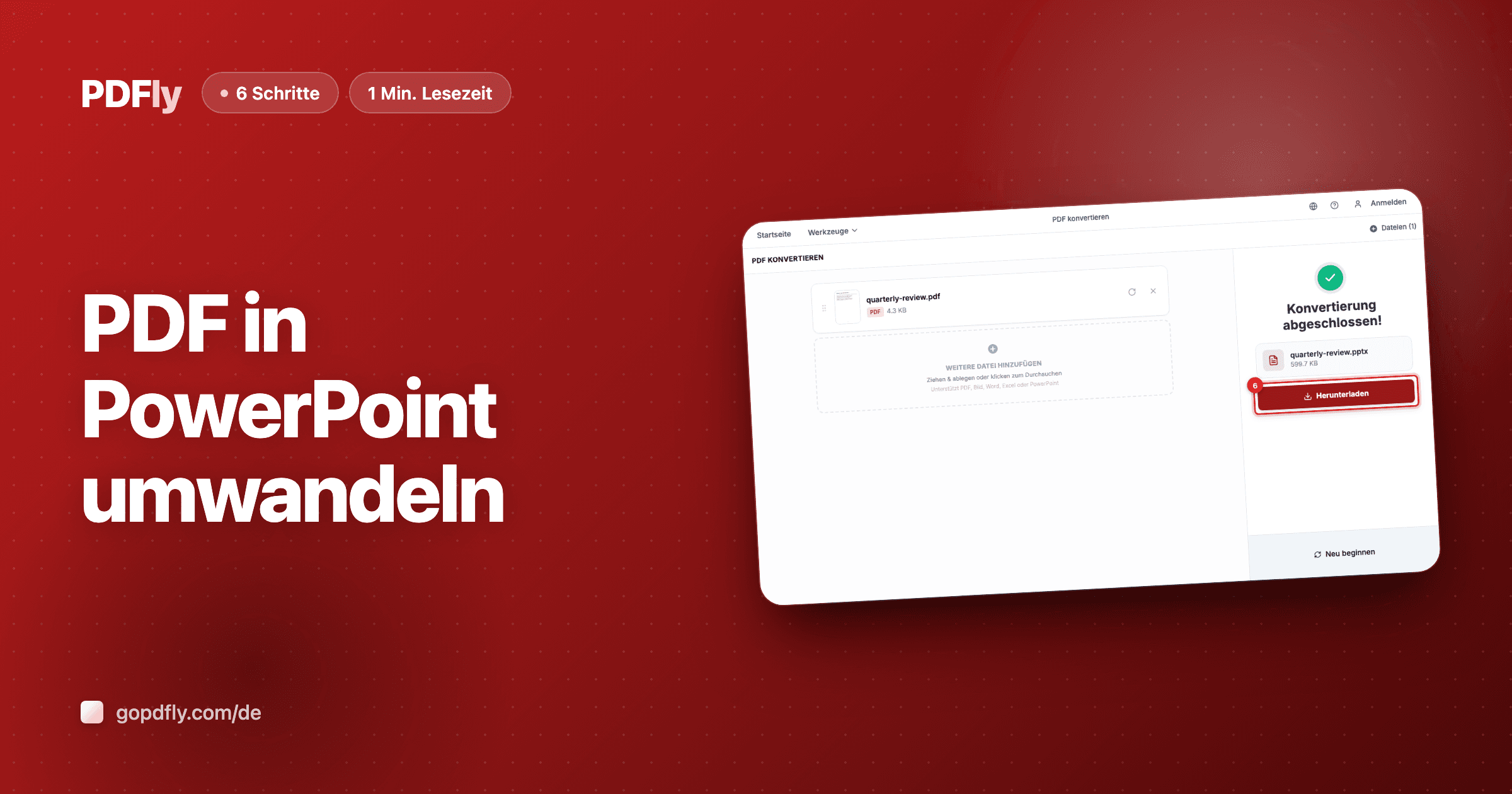 PDF in PowerPoint umwandeln