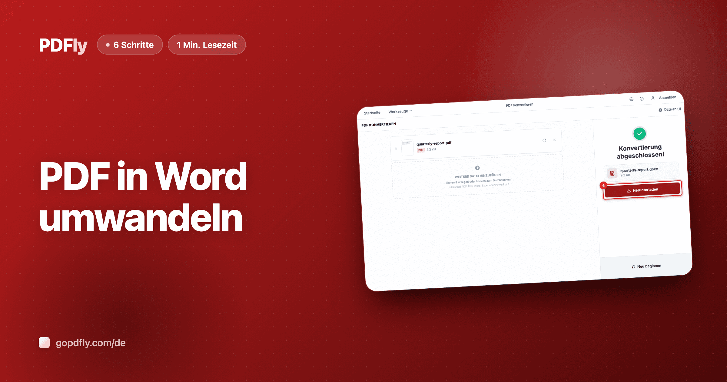 PDF in Word umwandeln