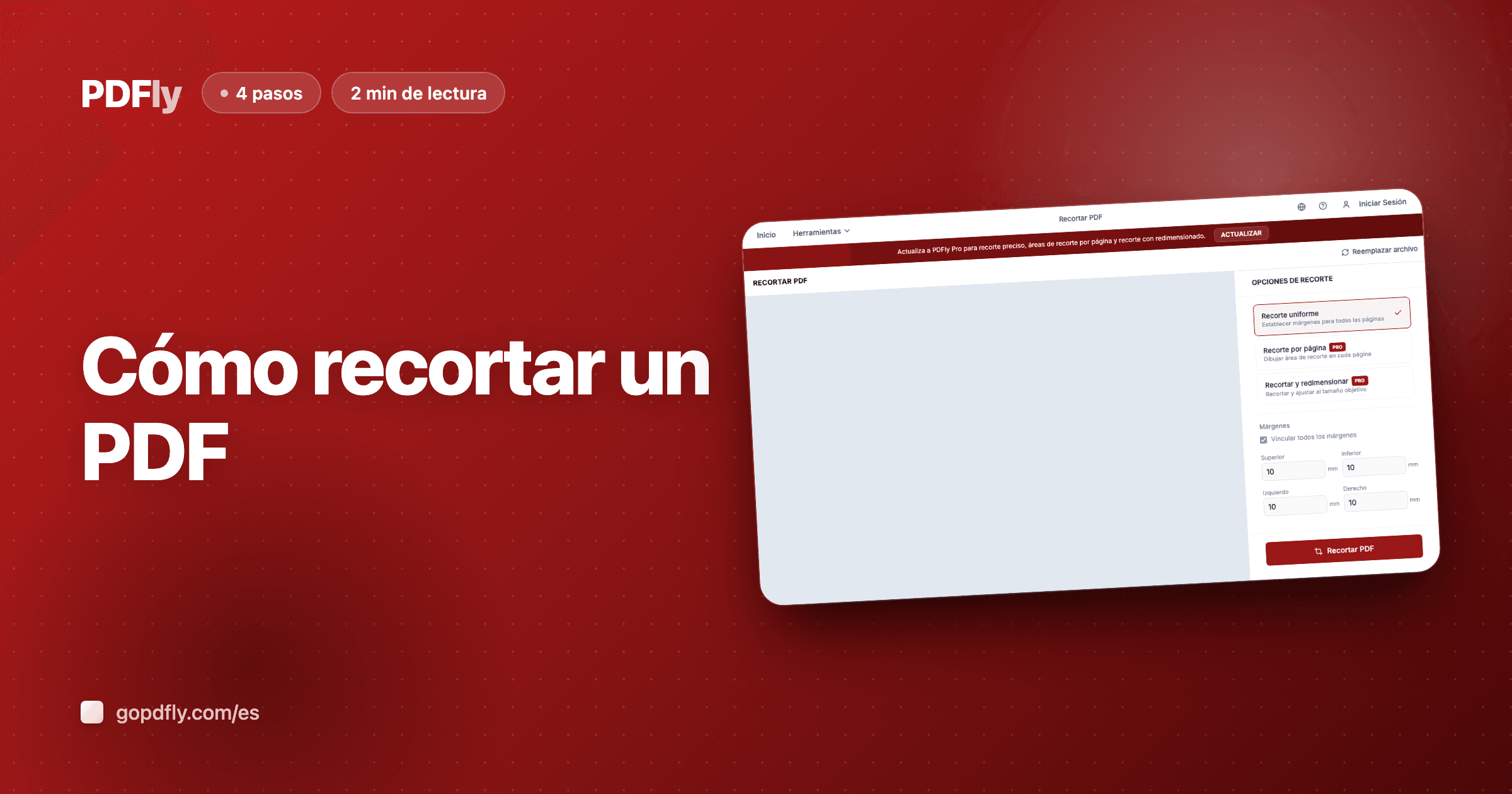 Cómo recortar un documento PDF