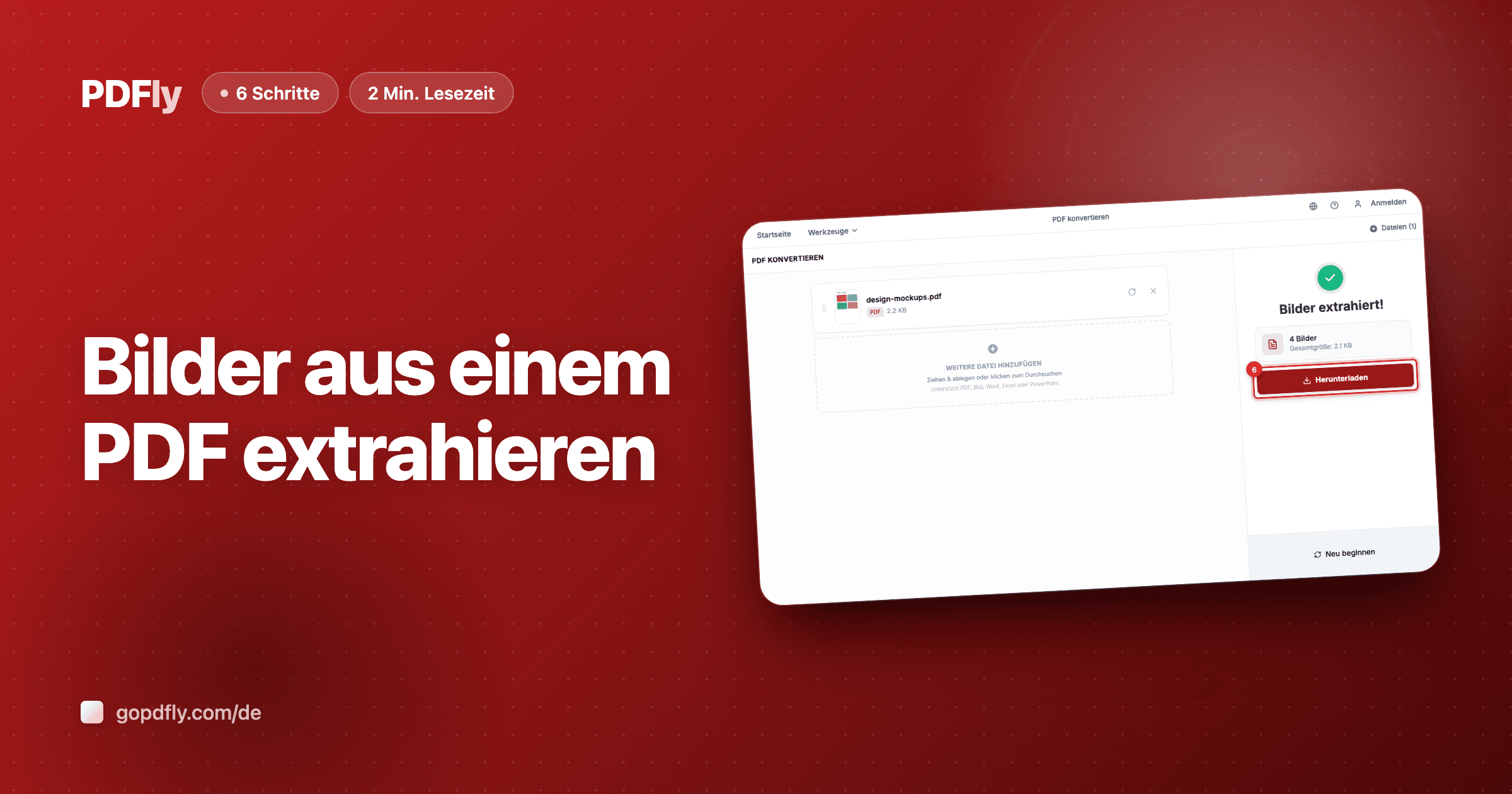 Bilder aus einem PDF extrahieren
