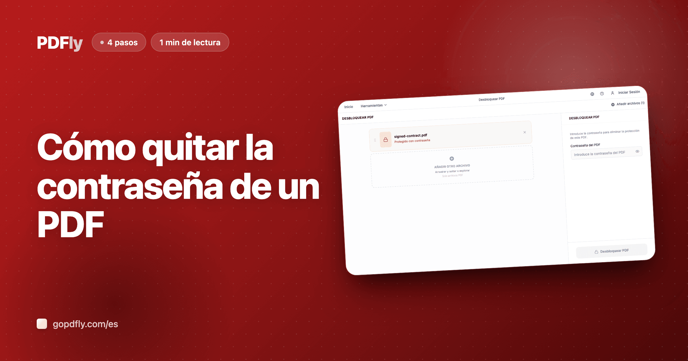Cómo quitar la contraseña de un PDF